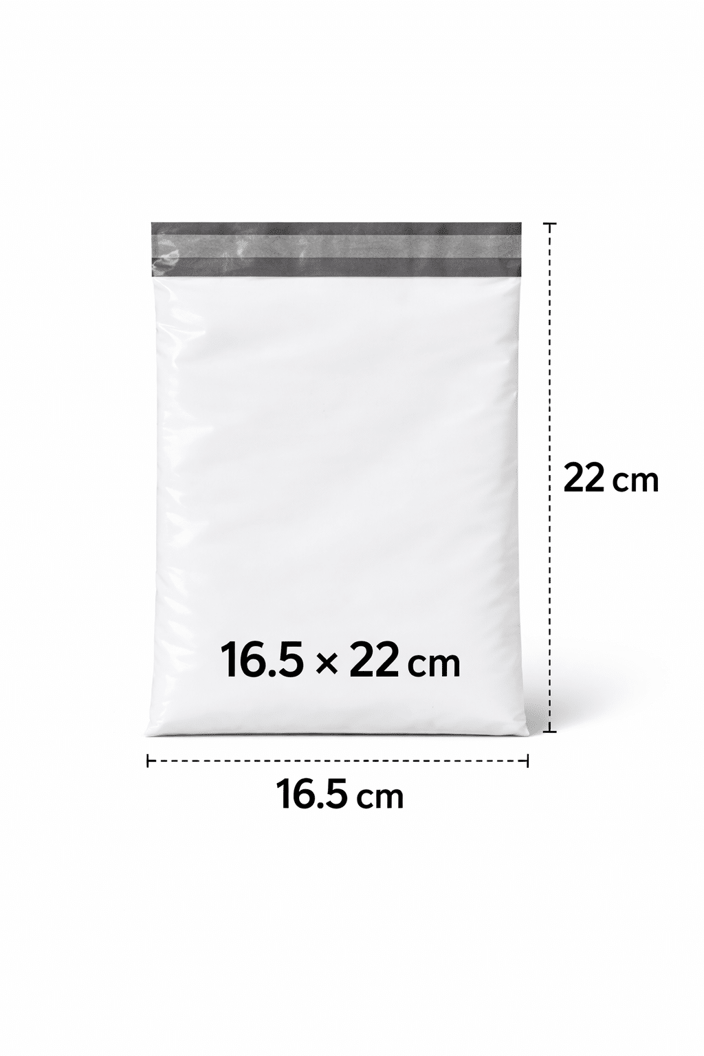 Postituspussi 2 kokoa Lähetyspussit 16,5 × 22 cm & 25 × 35 cm (25 kpl + 25 kpl) – Valkoiset itseliimautuvat postituspussit image 6