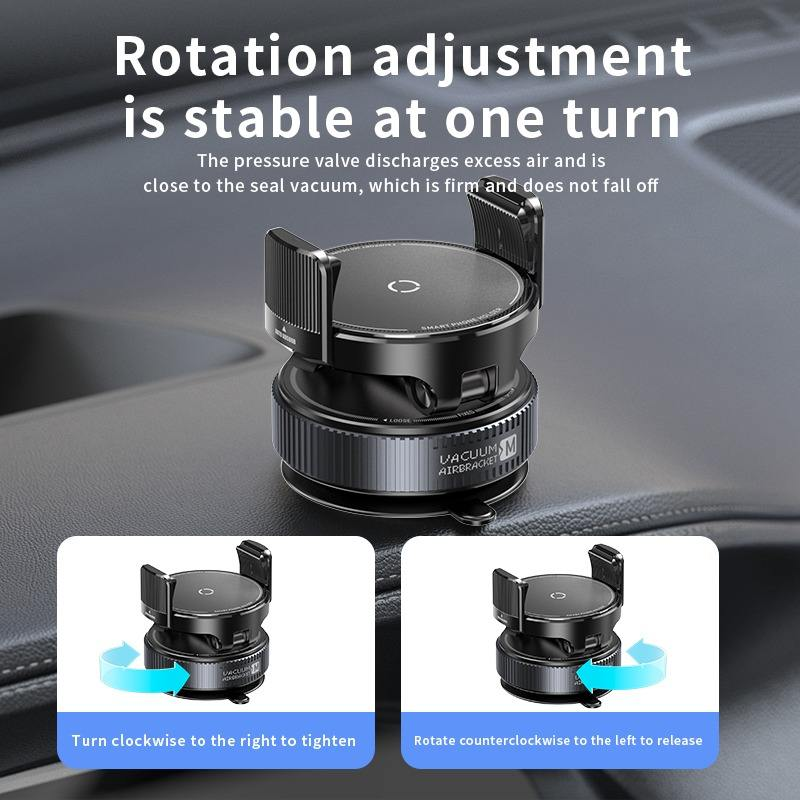 Magneettinen auton puhelinteline ZF160 – 360° rotaatio