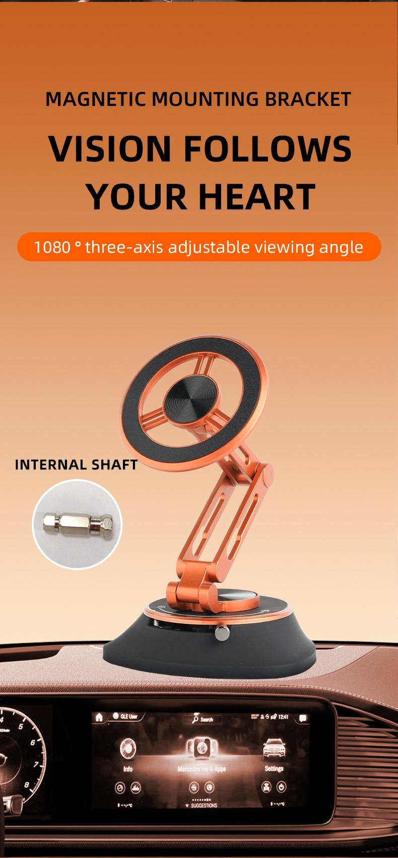 Magneettinen auton puhelinteline ZF161 auton puhelinteline – pääkuva