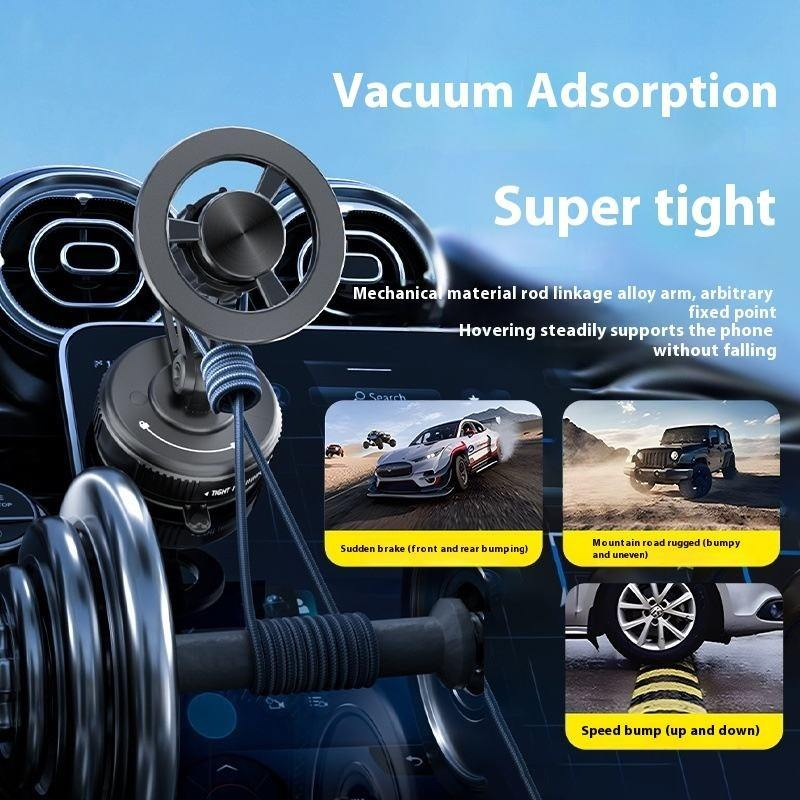 magneettinen puhelinteline autoon ZF182 – taittuva rakenne
