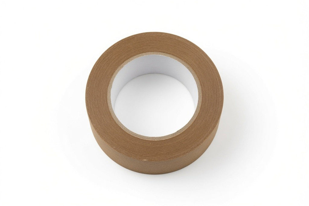 Kraft-teippi 48mm 50m - ruskea paperiteippi pakkauksiin - Heja Solutions